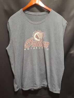 Gray Indian Motorcycle t-shirt, vintage